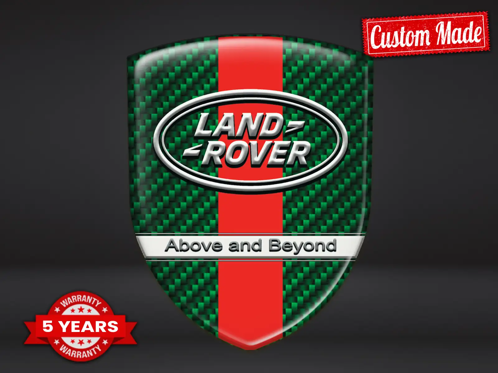 Land Rover Personalisierte Autosticker Stern Exklusiv Minimal